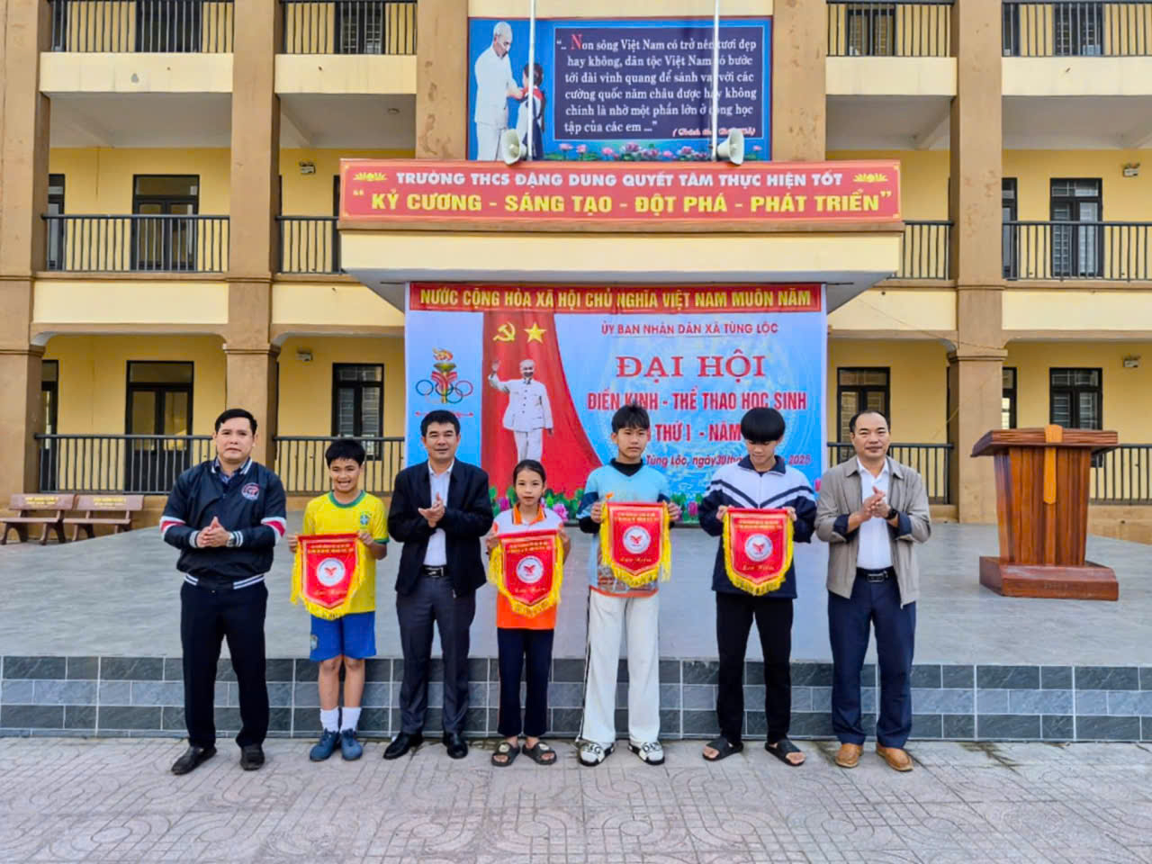 Khai mạc Đại hội Điền kinh - Thể thao học sinh lần thứ I, năm 2025