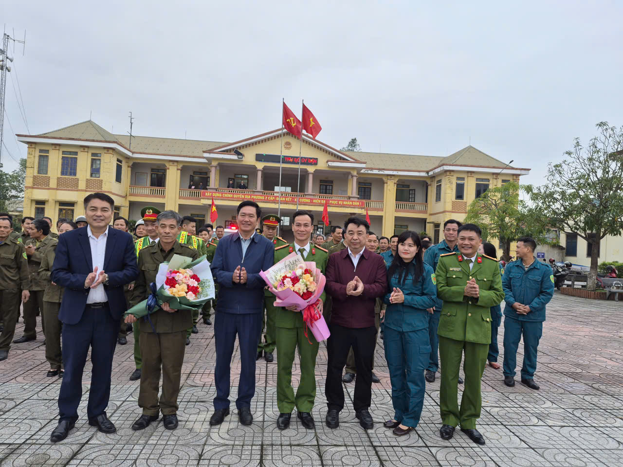 CÔNG AN XÃ TÙNG LỘC RA QUÂN CAO ĐIỂM TẤN CÔNG, TRẤN ÁP TỘI PHẠM