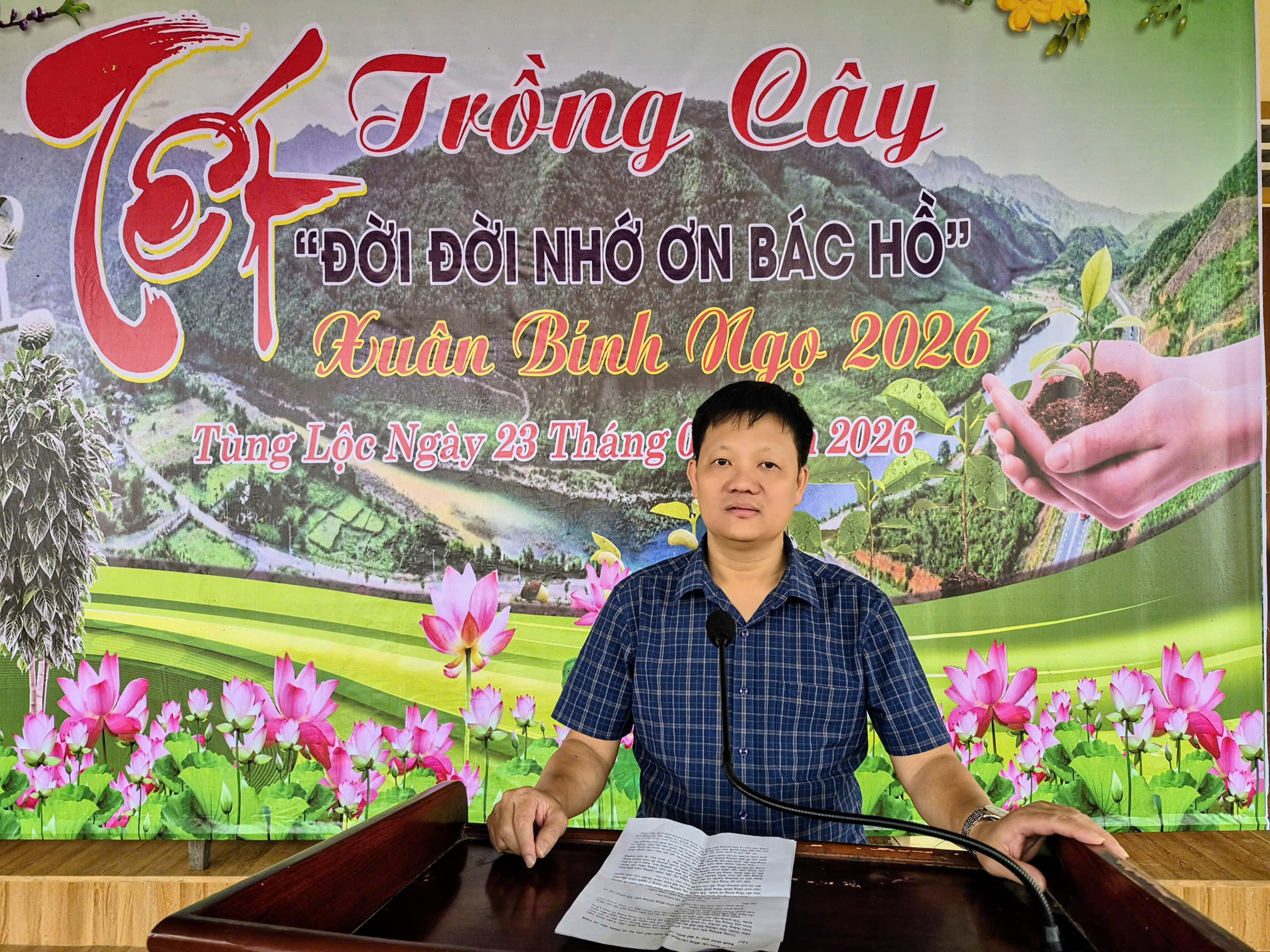 Tùng Lộc phát động "Tết trồng cây đời đời nhớ ơn Bác Hồ” 