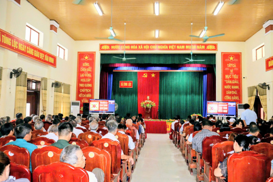 Hội nghị toàn quốc nghiên cứu, học tập, quán triệt và triển khai thực hiện Nghị quyết Hội nghị lần thứ ba Ban Chấp hành Trung ương Đảng khóa XIV.