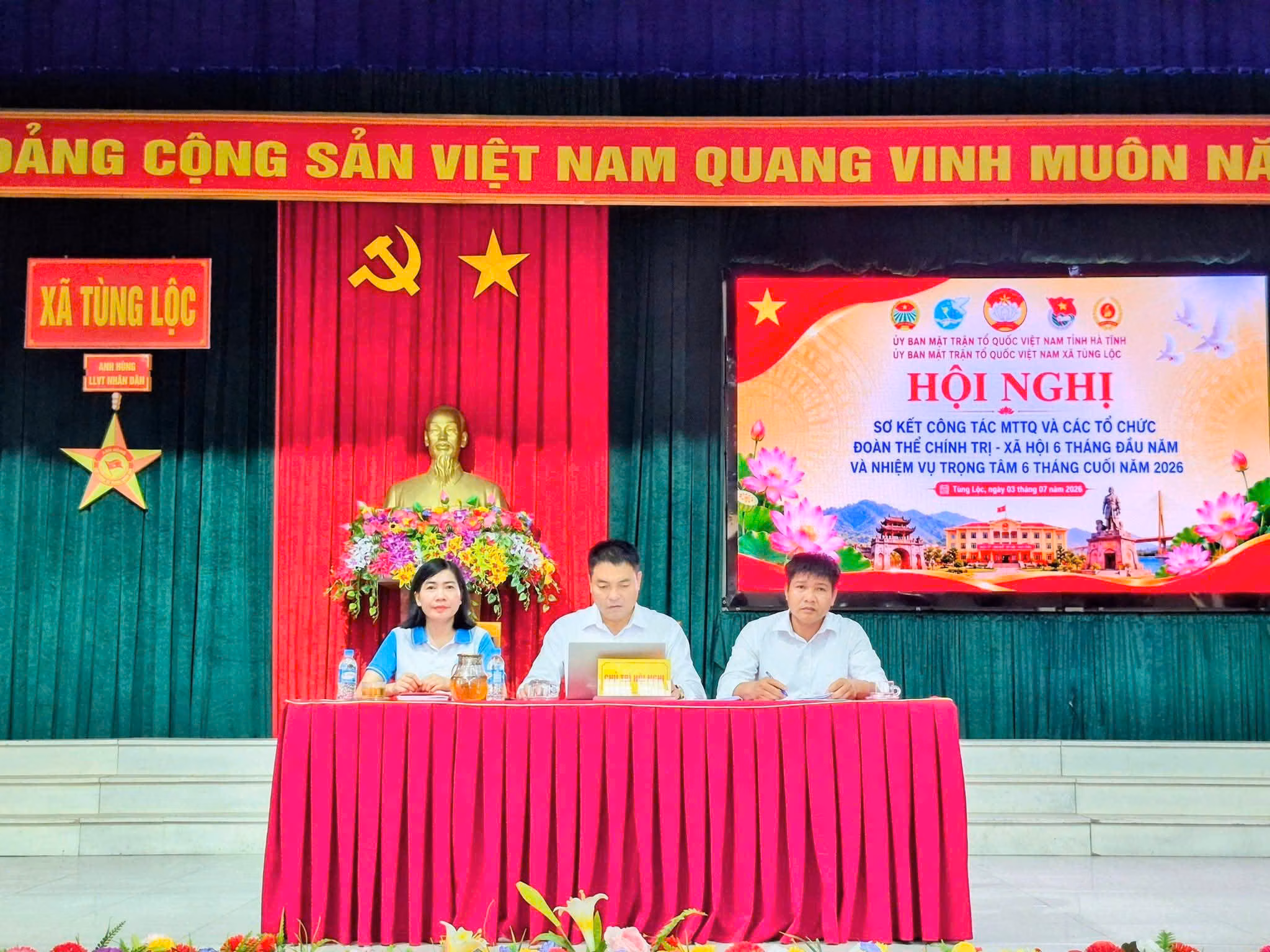 Sơ kết công tác Mặt trận và các tổ chức chính trị - xã hội 6 tháng đầu năm 2026