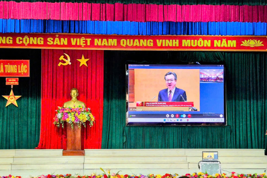 Hội nghị toàn quốc nghiên cứu, học tập, quán triệt và triển khai thực hiện Nghị quyết Hội nghị lần thứ tư Ban Chấp hành Trung ương Đảng khóa XIV 