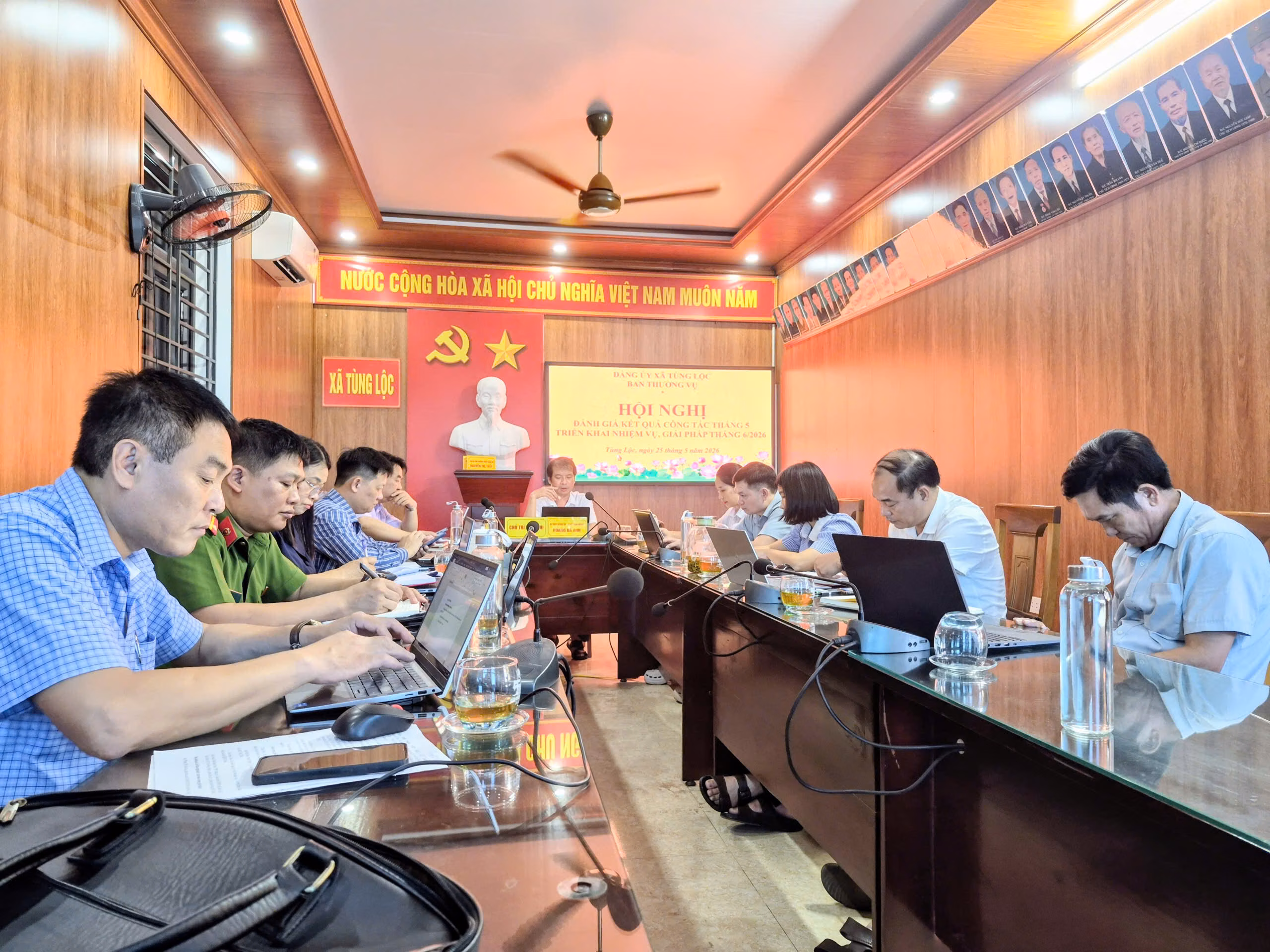Hội nghị Ban Thường vụ Đảng ủy thường kỳ tháng 5 năm 2026