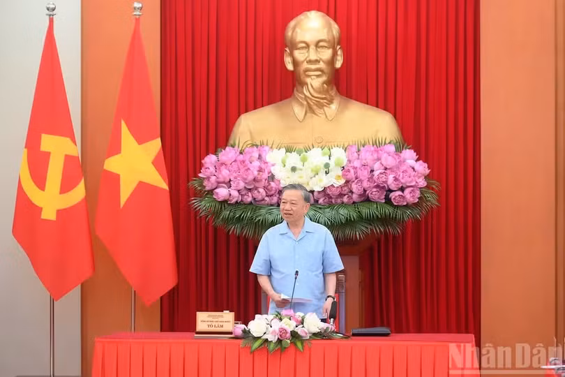 Kết luận về sơ kết 1 năm vận hành mô hình tổ chức tổng thể của hệ thống chính trị, mô hình chính quyền 3 cấp