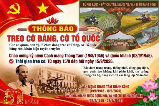  Mỗi lá cờ, một niềm tự hào dân tộc 