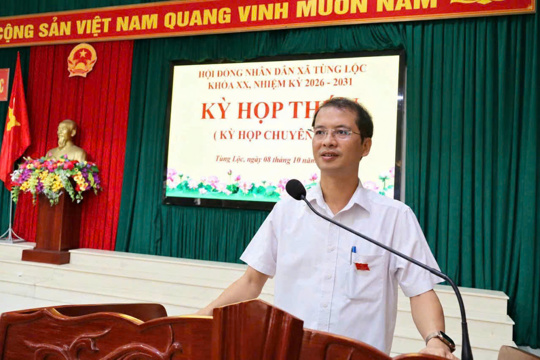 HĐND xã khóa XX, nhiệm kỳ 2026 – 2031 tổ chức Kỳ họp thứ 4 (chuyên đề)