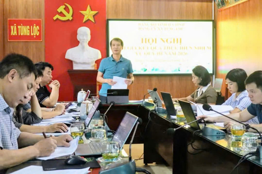 Tùng Lộc tổ chức hội nghị Ban Thường vụ đánh giá kết quả thực hiện nhiệm vụ quý III/2026 