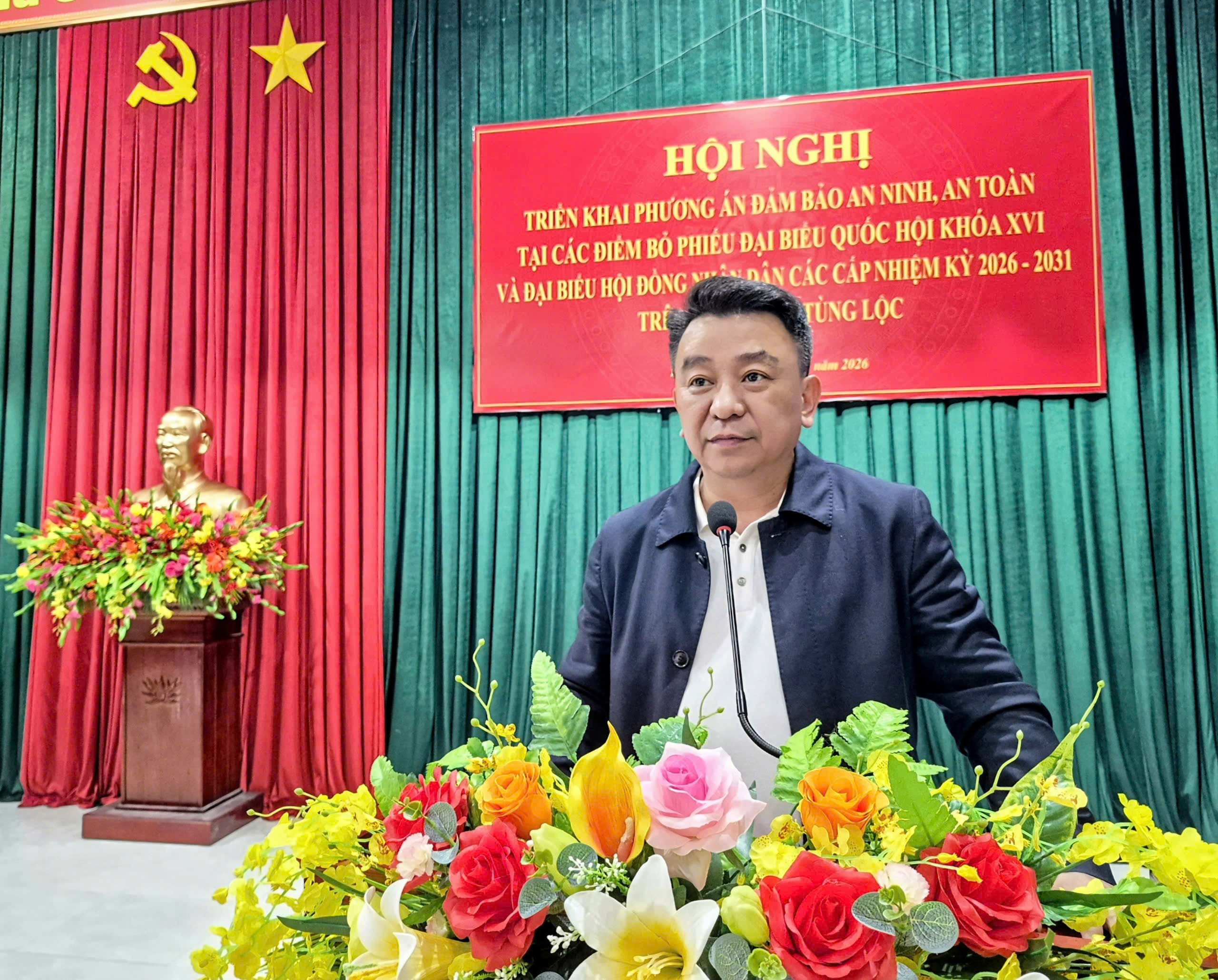Triển khai phương án đảm bảo an ninh, trật tự cuộc bầu cử Quốc hội khóa XVI và Hội đồng Nhân dân các cấp nhiệm kỳ 2026- 2031. 